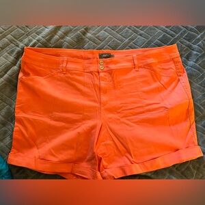Torrid Coral shorts